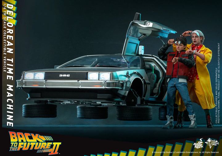 Hot Toys Back to the Future Part II  DeLorean Time Machine 1/6th Scale Vehicle