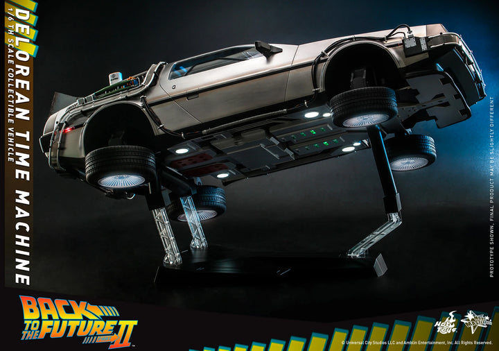Hot Toys Back to the Future Part II  DeLorean Time Machine 1/6th Scale Vehicle