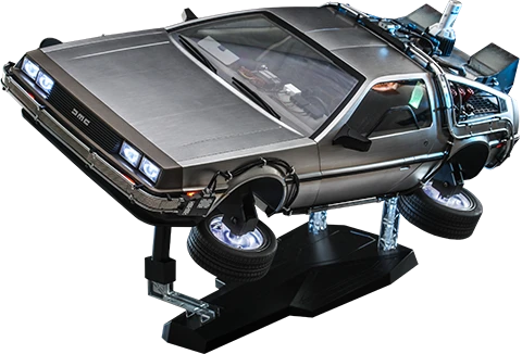 Hot Toys Back to the Future Part II  DeLorean Time Machine 1/6th Scale Vehicle