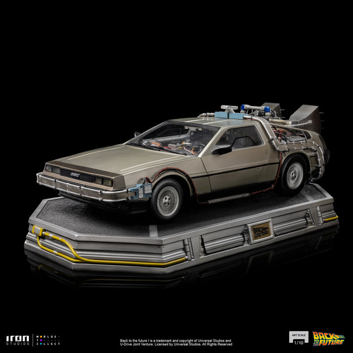 Iron Studios Back to the Future DeLorean 1/10 Art Scale Limited Edition Statue