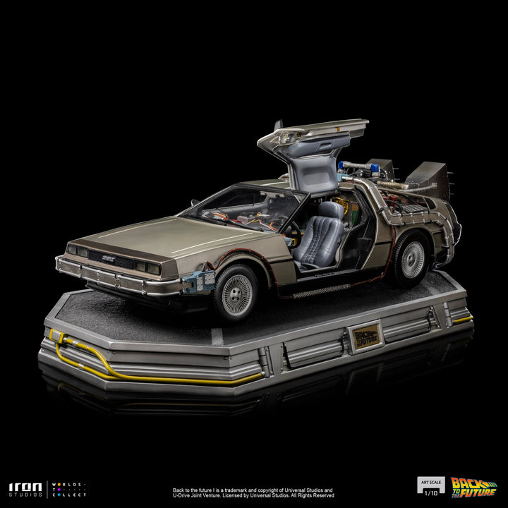 Iron Studios Back to the Future DeLorean 1/10 Art Scale Limited Edition Statue