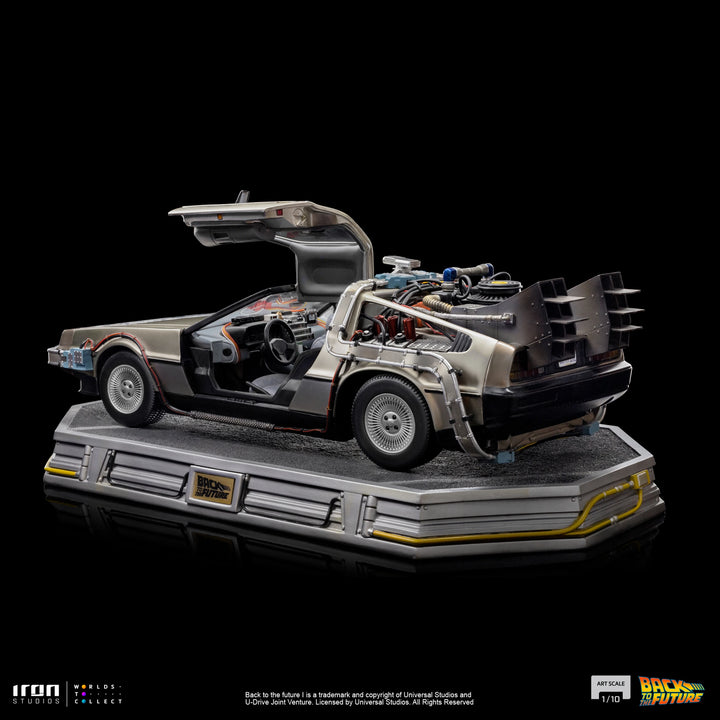 Iron Studios Back to the Future DeLorean 1/10 Art Scale Limited Edition Statue