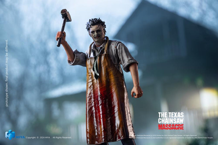 The Texas Chainsaw Massacre (1974) Exquisite Mini Series Leatherface (Killing Mask Version) 1/18 Scale PX Previews Exclusive Action Figure