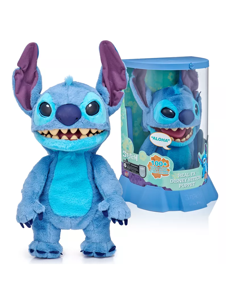 Disney Lilo & Stitch Real FX Stitch Puppet Interactive Toy