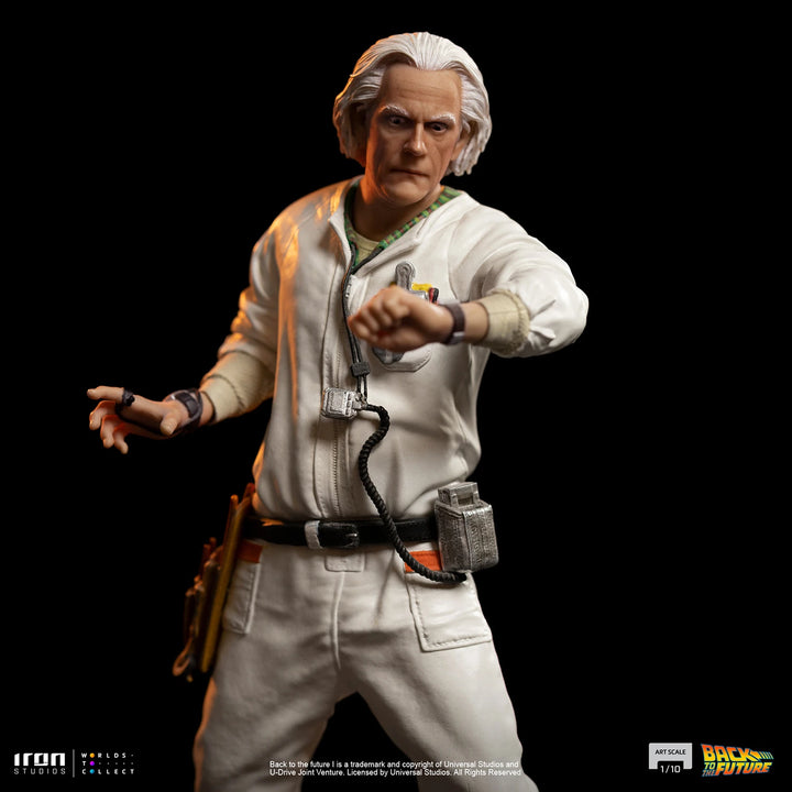 Iron Studios Back to the Future Doc Brown 1/10 Art Scale Statue
