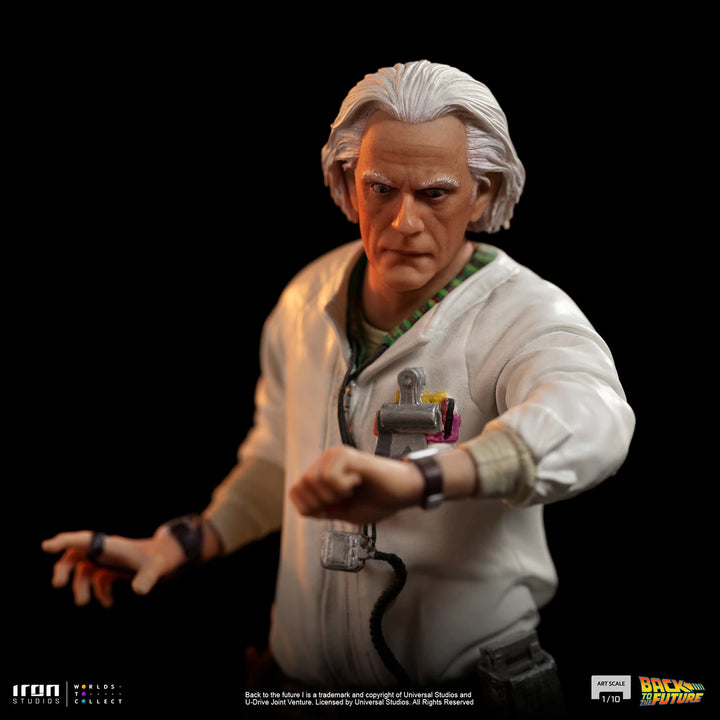 Iron Studios Back to the Future Doc Brown 1/10 Art Scale Statue