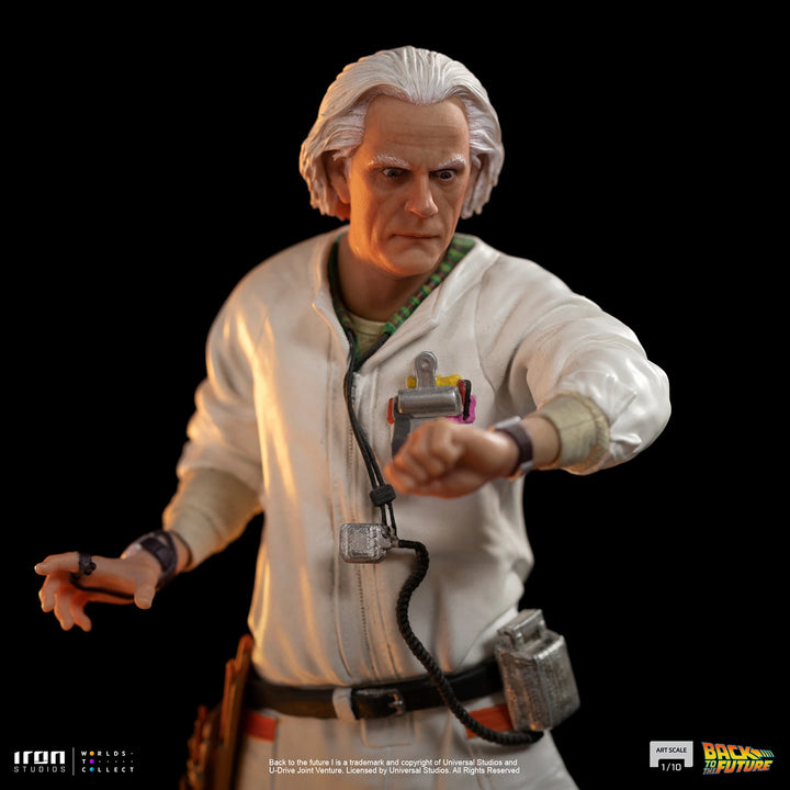 Iron Studios Back to the Future Doc Brown 1/10 Art Scale Statue