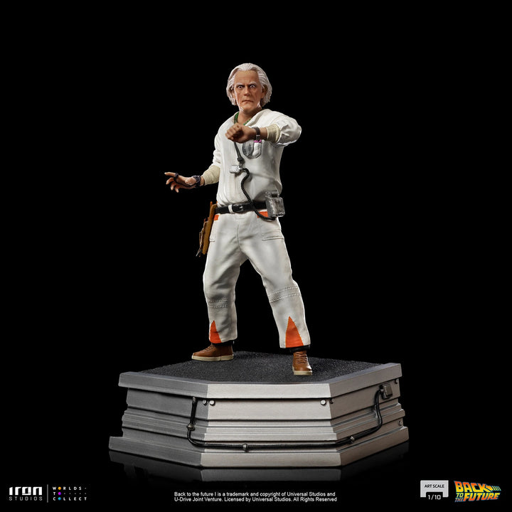 Iron Studios Back to the Future Doc Brown 1/10 Art Scale Statue