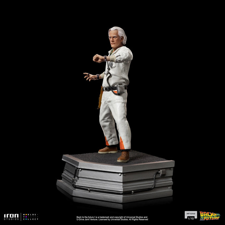 Iron Studios Back to the Future Doc Brown 1/10 Art Scale Statue