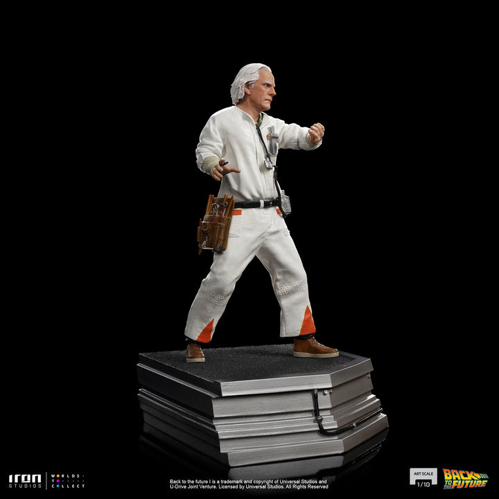 Iron Studios Back to the Future Doc Brown 1/10 Art Scale Statue