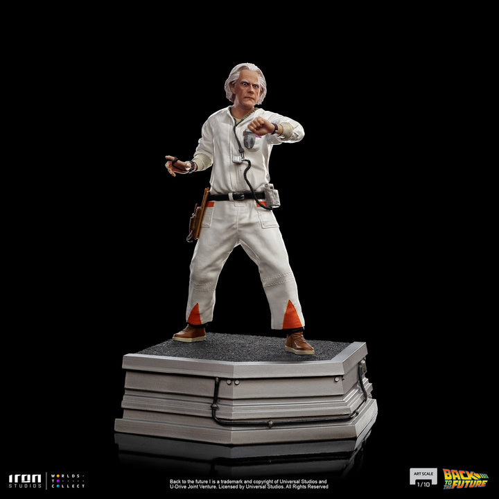 Iron Studios Back to the Future Doc Brown 1/10 Art Scale Statue