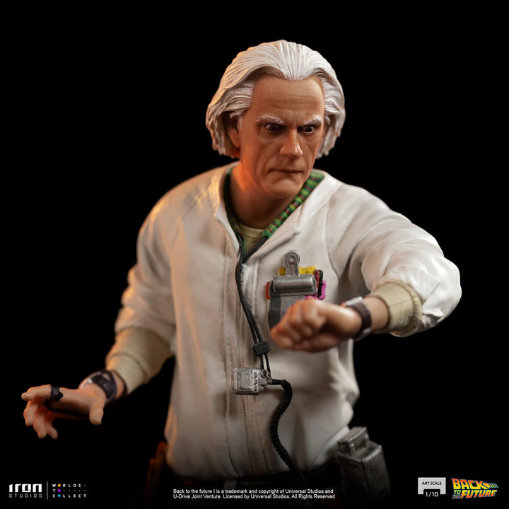 Iron Studios Back to the Future Doc Brown 1/10 Art Scale Statue