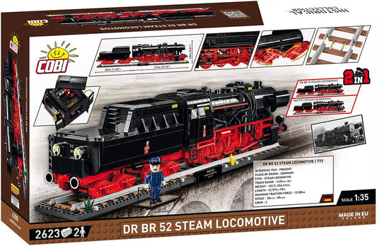 Cobi Historical Trains Steam Locomotive DRB 52 Executive Edition (2,623 Pieces) - Image 2