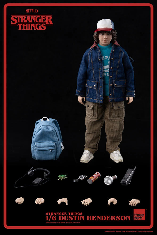 Stranger Things Dustin Henderson 1/6 Scale Action Figure
