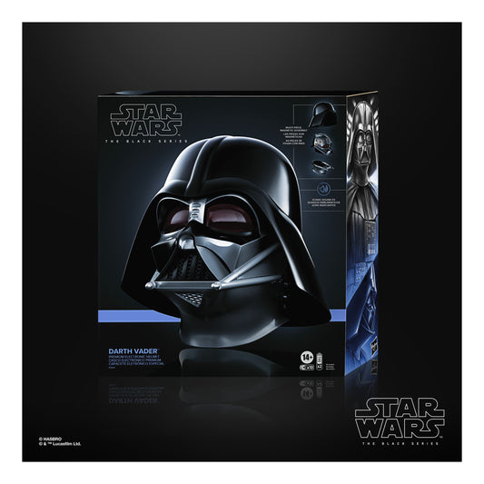 Star Wars The Black Series Darth Vader Premium Electronic Helmet - Image