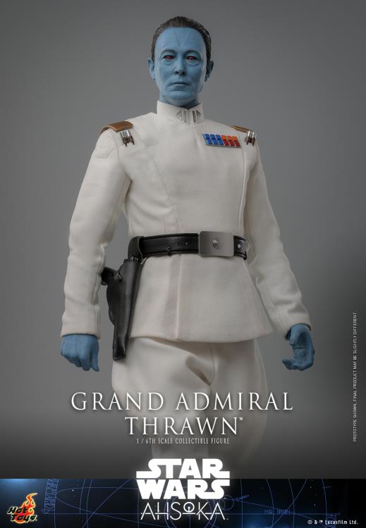 Hot Toys Star Wars Ahsoka Series Grand Admiral Thrawn 1/6th Scale Figure