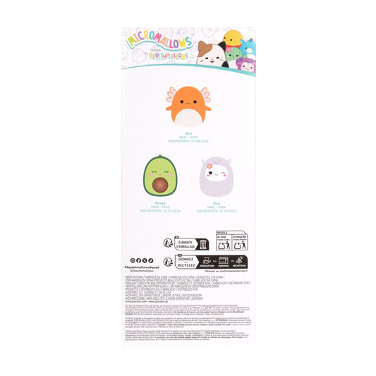Squishmallows - 2.5in Micromallows 3 Pack Plush #1 - Image