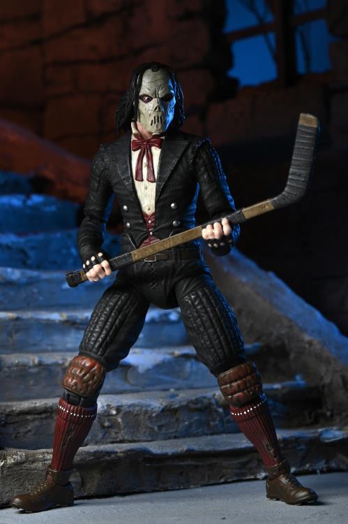 NECA Universal Monsters x Teenage Mutant Ninja Turtles Ultimate Casey Jones as The Phantom 7" Action Figure