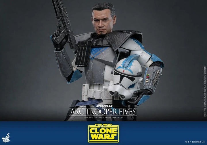 Hot Toys Star Wars The Clone Wars Arc Trooper Fives 1/6th Scale Figure