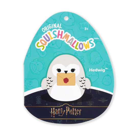 Squishmallows -8in Harry Potter Hedwig w/letter - Image