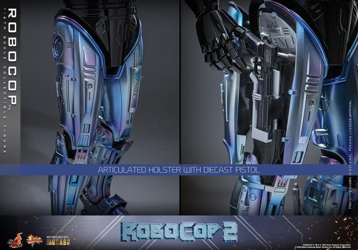 Hot Toys RoboCop 2 MMS RoboCop 1/6th Scale Figure