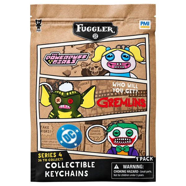 Fuggler The Powerpuff Girls/Gremlins/DC Series 4 Collectible Keychains (Assortment)