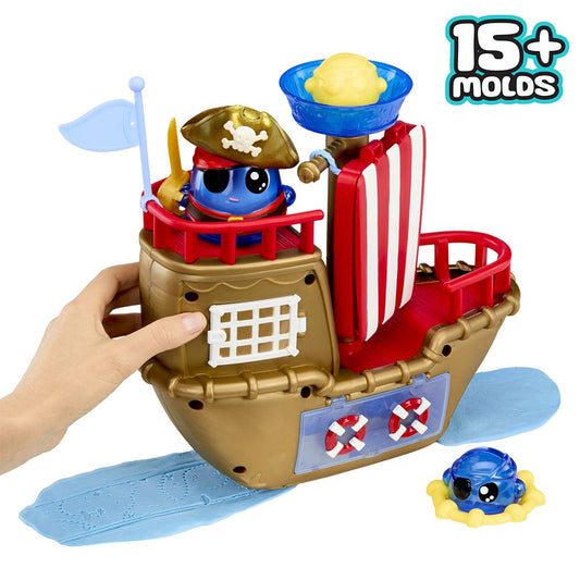 DohKins Pirate Ship Playset - Image