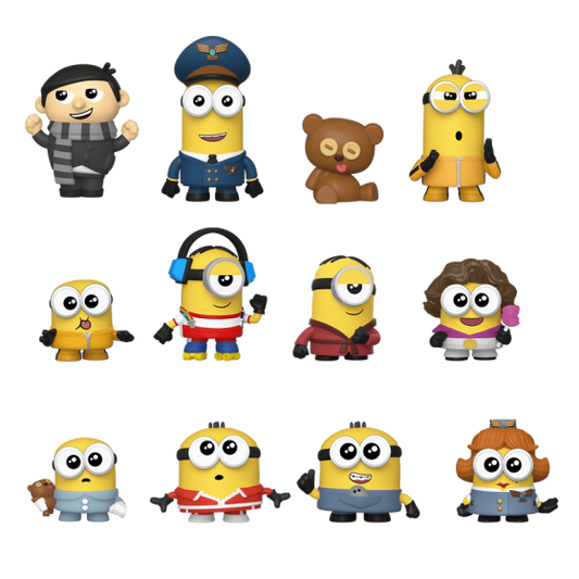 Mystery Minis - Minions 2 - 12 Pieces in PDQ Funko Pop! Vinyl Figures