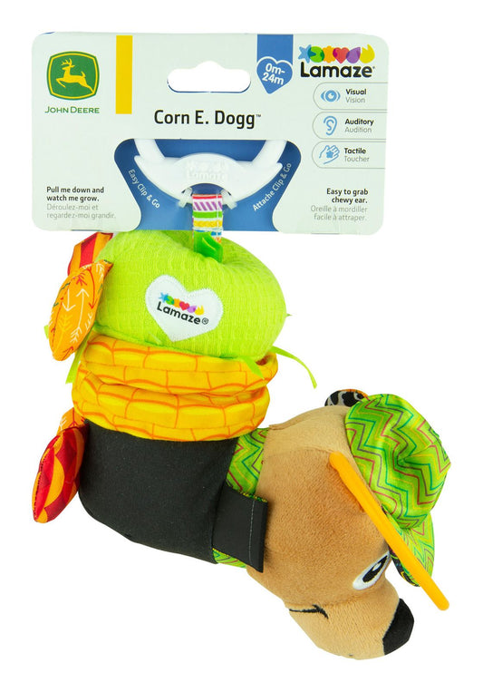 Lamaze John Deere Corn E Dogg Clip & Go - Image
