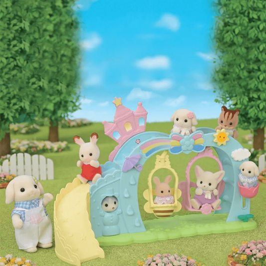 Sylvanian Families Nursery Swing Toy Playset for Ages 3 and Up, alternate view