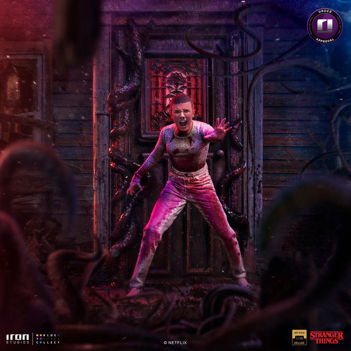 Iron Studios Stranger Things Eleven 1/10 Deluxe Art Scale Limited Edition Statue