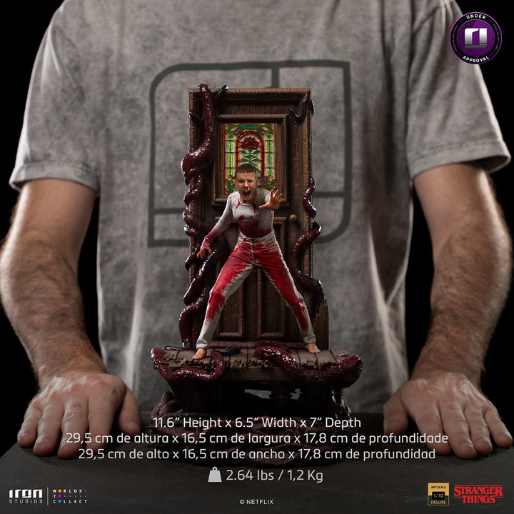 Iron Studios Stranger Things Eleven 1/10 Deluxe Art Scale Limited Edition Statue