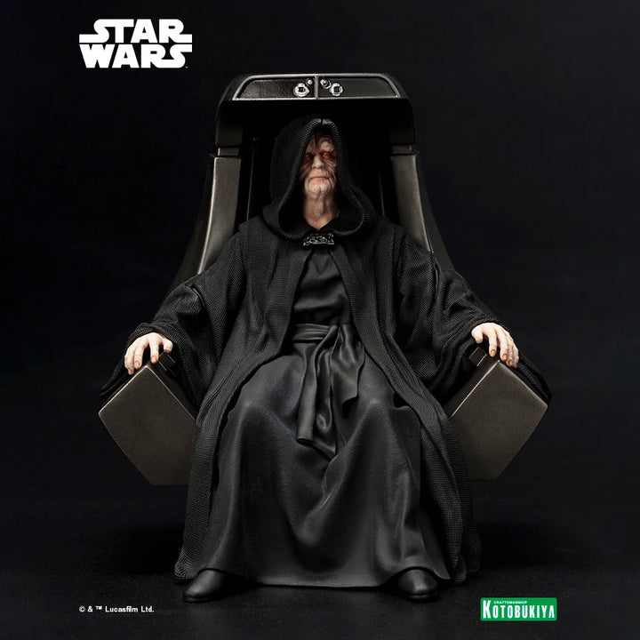 Star Wars Return of the Jedi ArtFX+ 1/10 Scale Emperor Palpatine Statue Statue