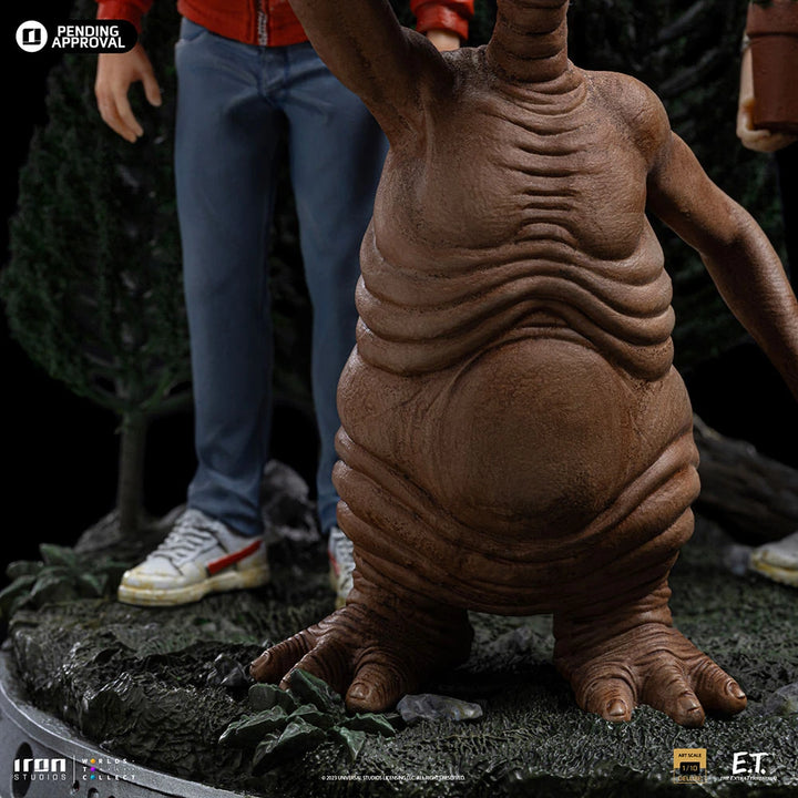 Iron Studios E.T. the Extra-Terrestrial E.T, Elliot, and Gertie 1/10 Deluxe Art Scale Limited Edition Statue