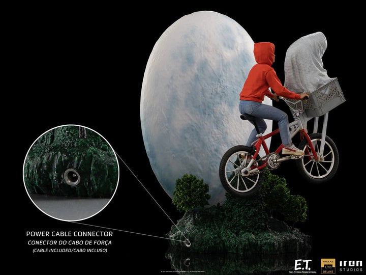 Iron Studios E.T. the Extra-Terrestrial E.T. & Elliot Deluxe 1/10 Art Scale Limited Edition Statue