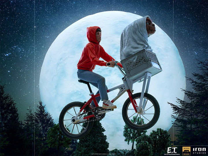 Iron Studios E.T. the Extra-Terrestrial E.T. & Elliot Deluxe 1/10 Art Scale Limited Edition Statue