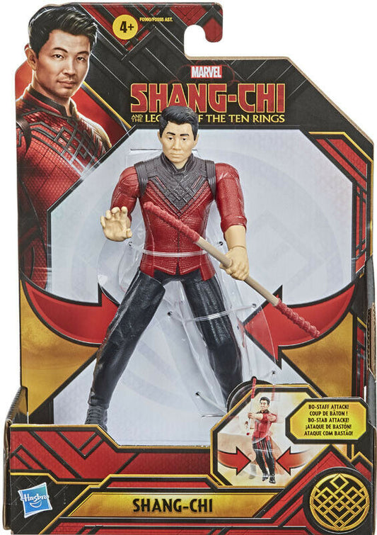 Marvels Shang Chi 6in Figure + Staff Attack - Image 2