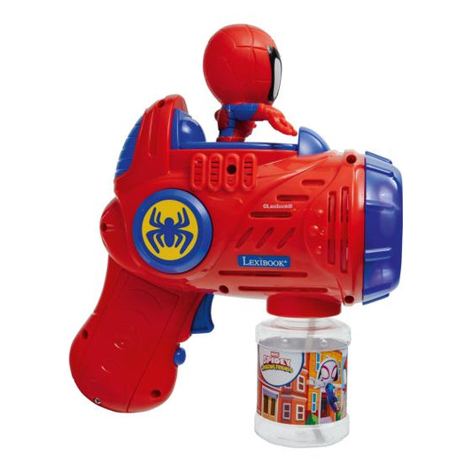 Spidey & His Amazing Friends Bubble Gun With Light & Sound Effects
