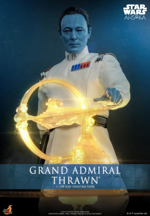 Hot Toys Star Wars Ahsoka Series Grand Admiral Thrawn 1/6th Scale Figure