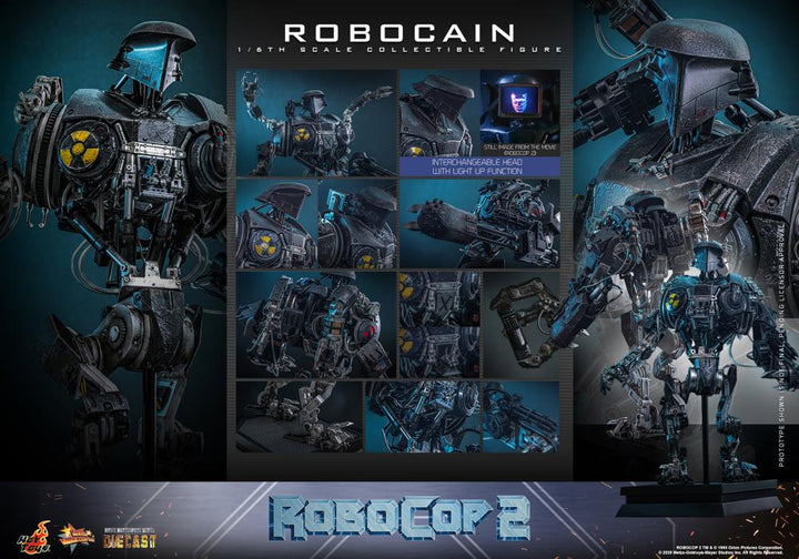 Hot Toys RoboCop 2 MMS RoboCain 1/6th Scale Figure