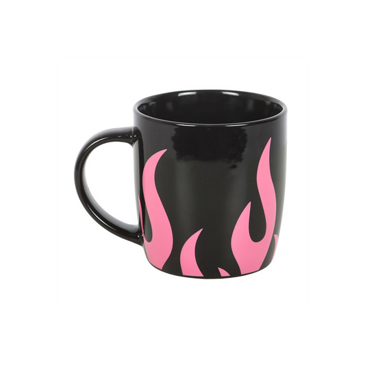 Pink Flame Mug, alternate view