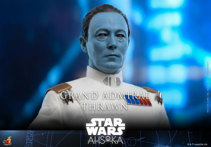 Hot Toys Star Wars Ahsoka Series Grand Admiral Thrawn 1/6th Scale Figure