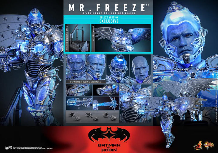 Hot Toys Batman & Robin Mr. Freeze (Deluxe Version) 1/6th Scale Figure