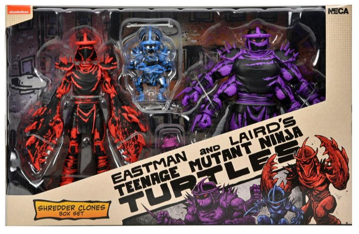 NECA Teenage Mutant Ninja Turtles Shredder Clones (Mirage Comics) 7" Action Figures Box Set