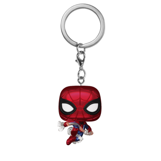 Pop! Keychain - Spider-Man Brand New Day - Spider-Man (Metallic)