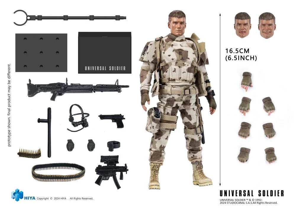 Universal Soldier Exquisite Super Series Andrew Scott 1/12 Scale PX Previews Exclusive Action Figure