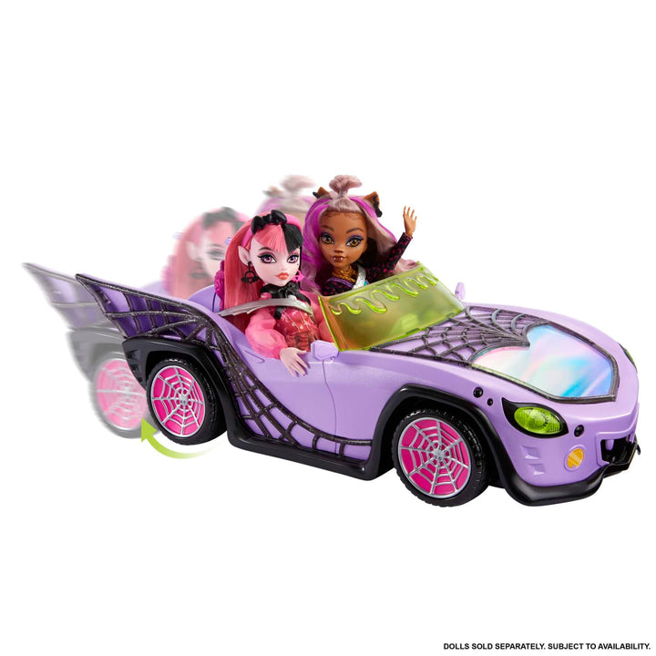 Monster High Ghoul Mobile with Pet and Cooler Accessories
