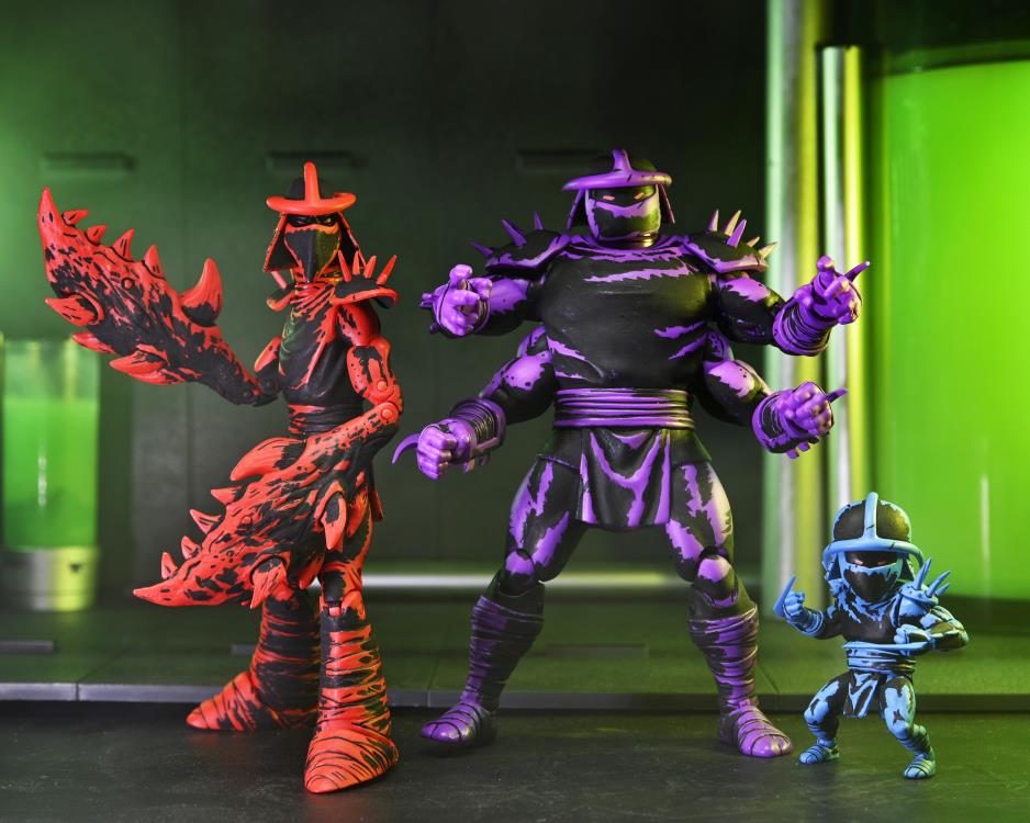 NECA Teenage Mutant Ninja Turtles Shredder Clones (Mirage Comics) 7" Action Figures Box Set