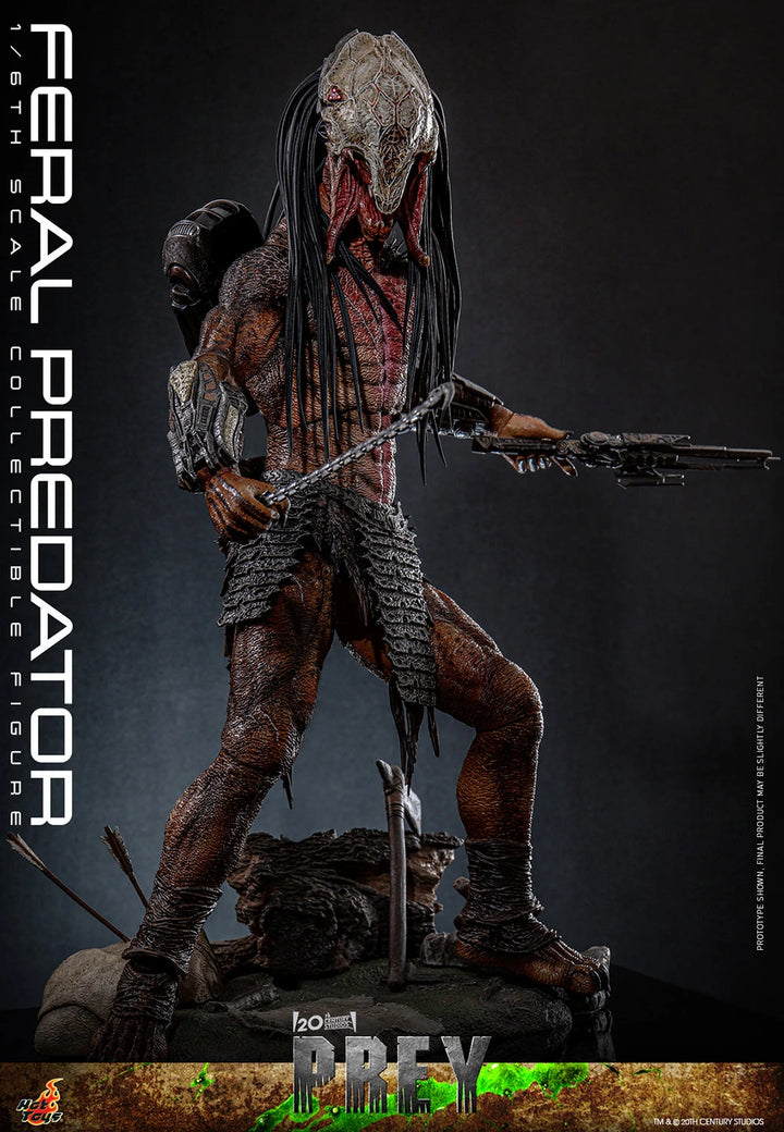 Hot Toys Prey Feral Predator 1/6th Scale Figure