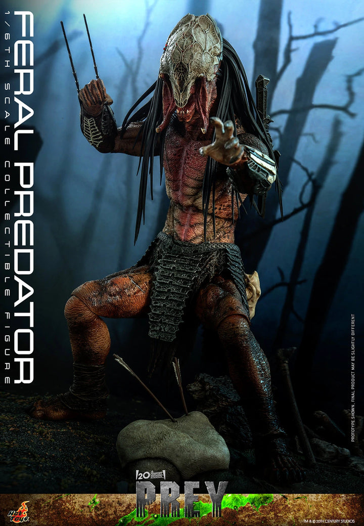 Hot Toys Prey Feral Predator 1/6th Scale Figure